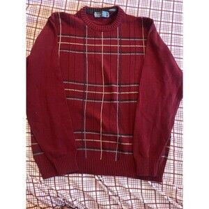 Oscar De La Renta Sweater Women's Cotton Cable Knit Long Sleeve Pullover XL